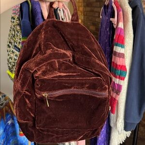 Aimee Kestenberg Velvet Backpack